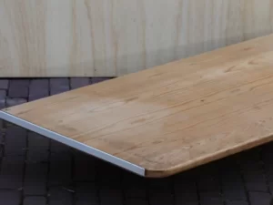 Bureauschap 45 diep voor kast van 30 diep, breedte 50 cm, ongelakt, gebruikt (voorbeeldfoto)