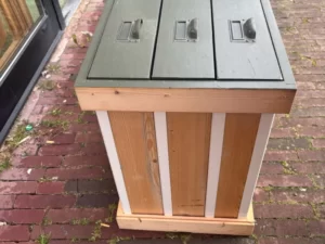 Ladenblok 60 diep, 100 breed, met 3 laden (voorbeeldfoto)