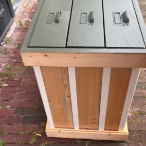 Ladenblok 60 diep, 100 breed, met 3 laden (voorbeeldfoto)