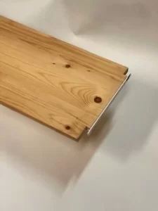 Recht schap 30 diep, breedte 100 cm, blank gelakt, gebruikt (voorbeeldfoto)