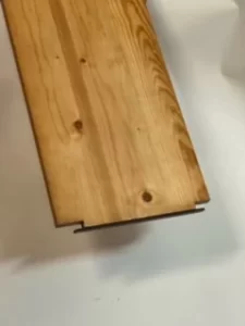 Recht schap 30 diep, breedte 80 cm, blank gelakt, gebruikt (voorbeeldfoto)