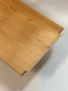 Recht schap 40 diep, breedte 80 cm, blank gelakt, gebruikt (voorbeeldfoto)